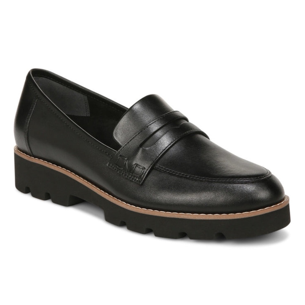 Vionic Black Loafer Shoes